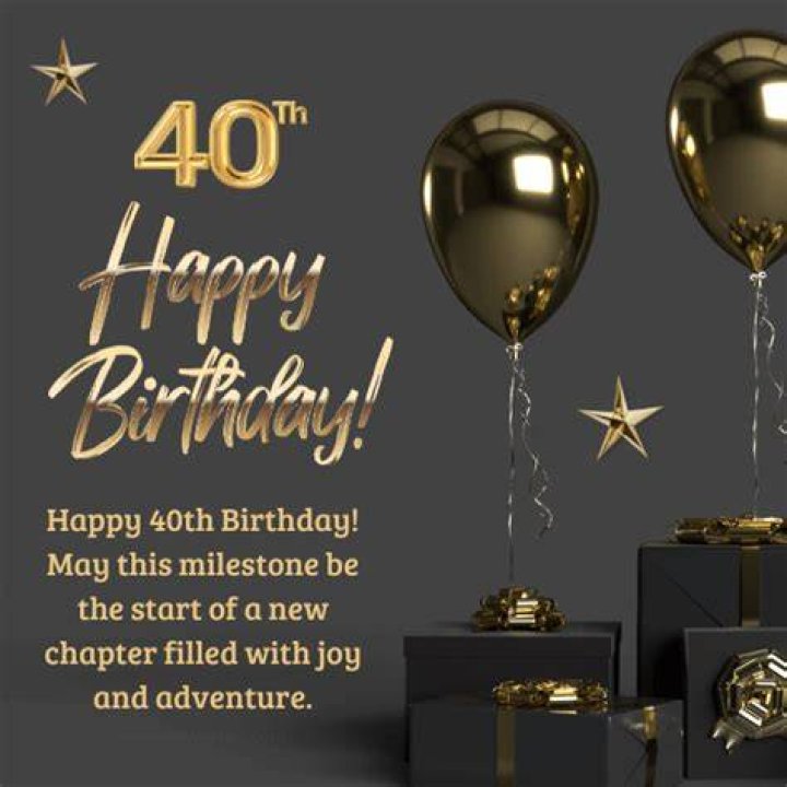 Celebrating Milestones: Heartfelt Birthday Wishes For A 40th Birthday