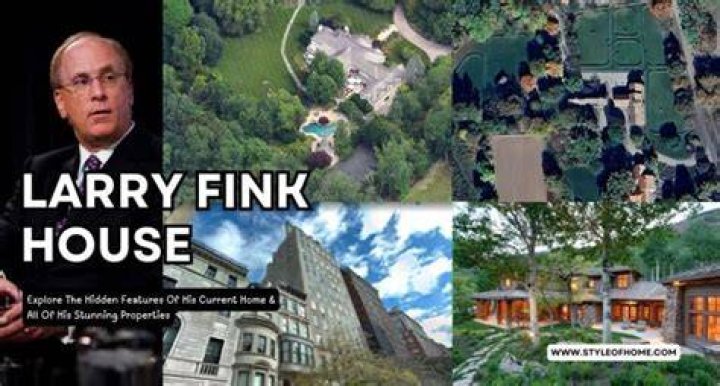 Discovering The Residence Of Larry Fink
