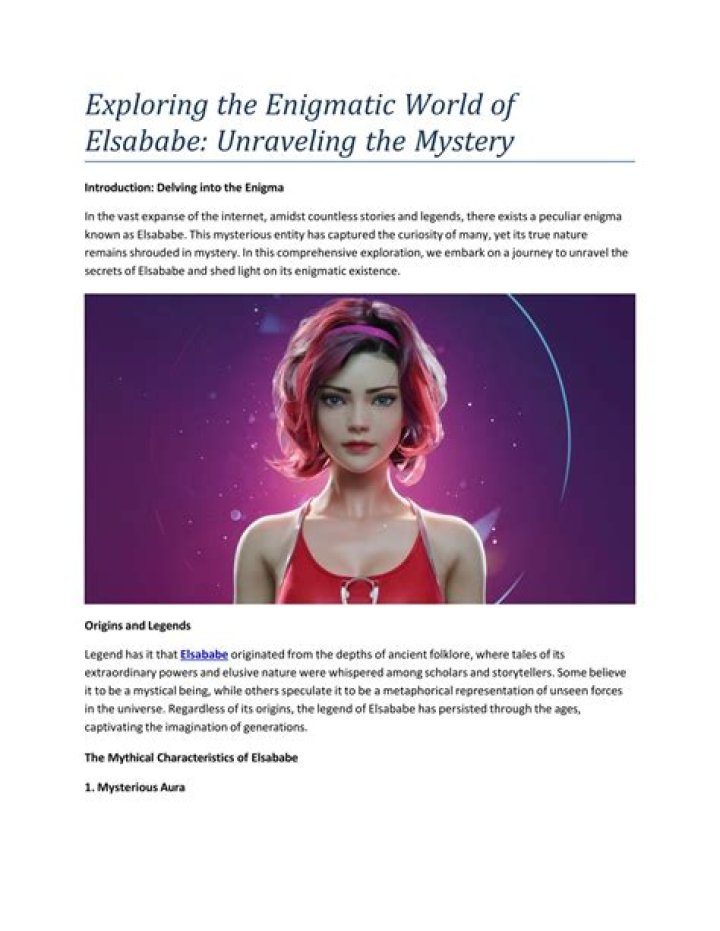 Exploring The Enigmatic World Of FPE Abbie