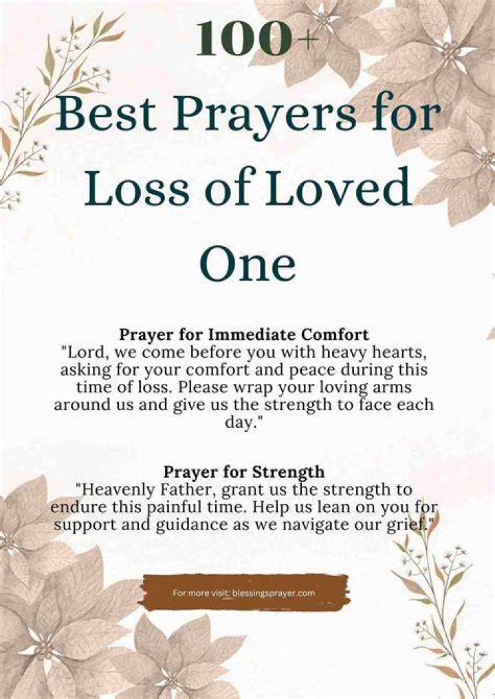 Finding Solace: Prayers For Losing A Father