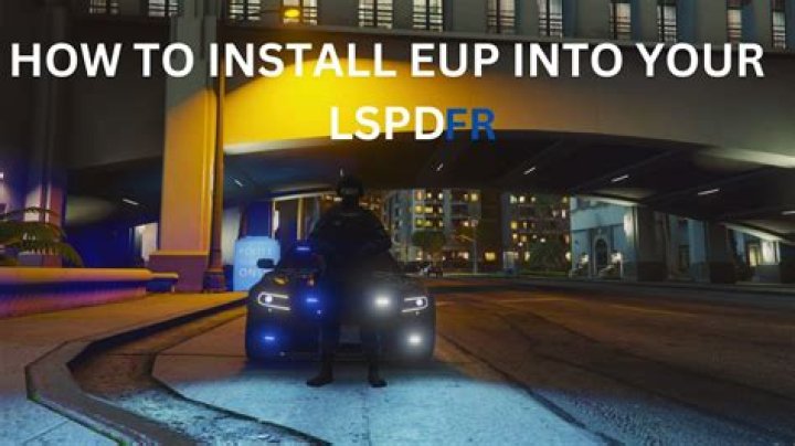 How to install eup lspdfr