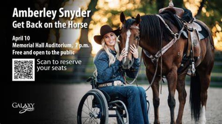 Incredible Journey Of Amberley Snyder: From Accident To Advocate