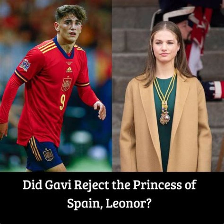 Is Princess Leonor Crushing On Gavi?