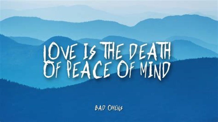 Understanding The Depth Of Bad Omens' "Death Of Peace Of Mind" Meaning