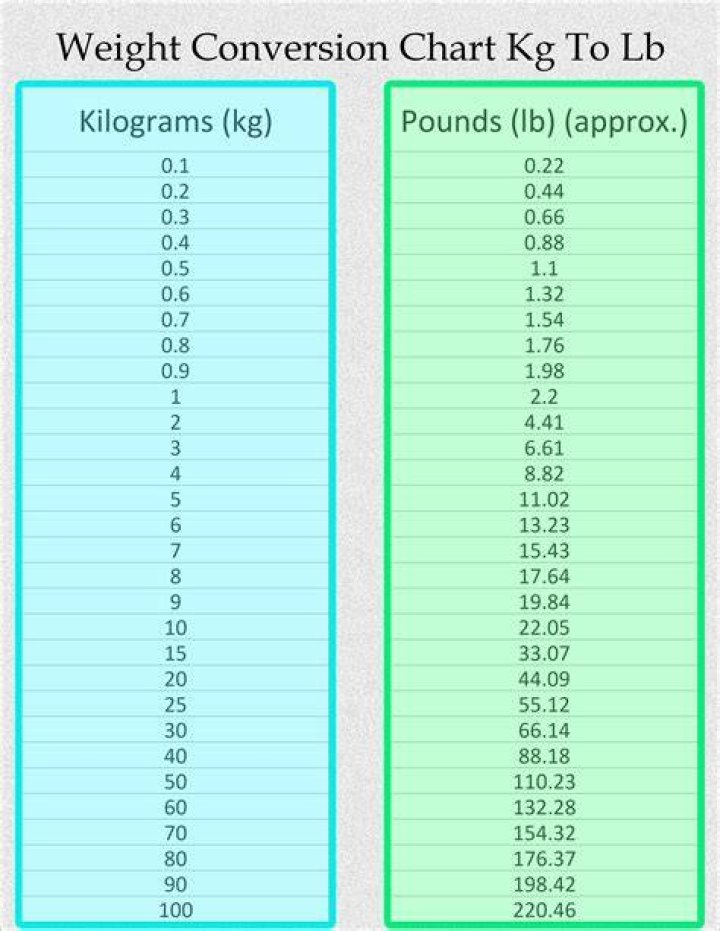Understanding Weight Conversion: 53.5 Kg To Lbs