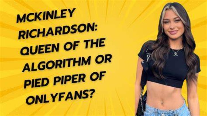 Unraveling The Mystery Of McKinly Richardson Leaked: What You Need To Know